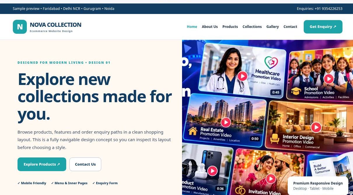Ecommerce Website Design