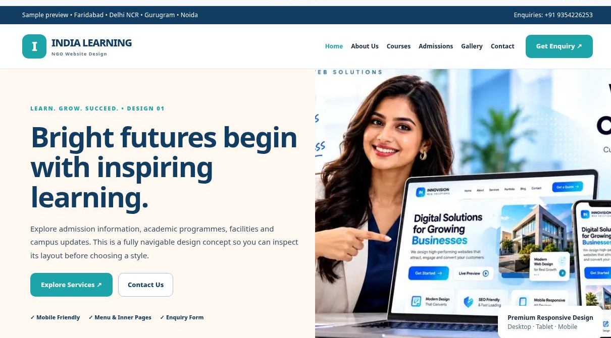 NGO Website Design